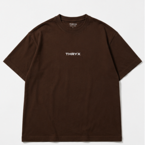 thryx oversized tee – brown