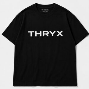 thryx oversized tee – black