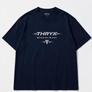thryx oversized tee – navy blue