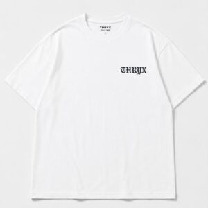 thryx oversized tee – white