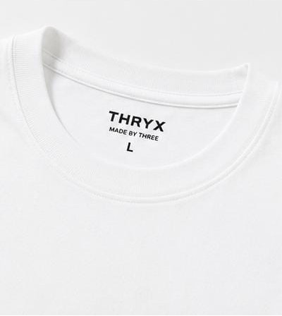 thryx oversized tee – white thryx oversized tee – white